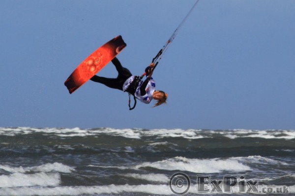 Hannah Whiteley British Kitesurf Championship